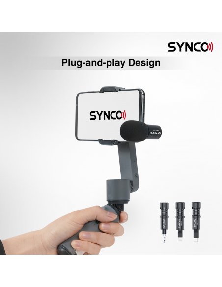 Synco U1P mikrofon kardioidalny do smartfonów - tabletów - złącze TRRS 3.5mm