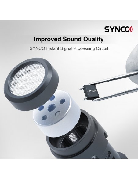 Synco U1L Plug in Microphone for Phone / Tablet - Lightning