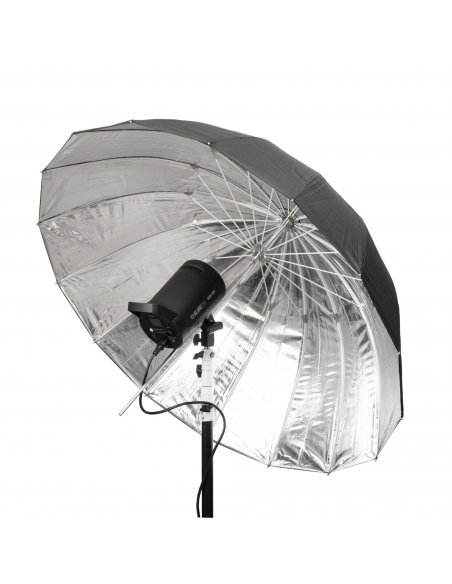 GlareOne ORB 110 Silver - deep umbrella with diffuser