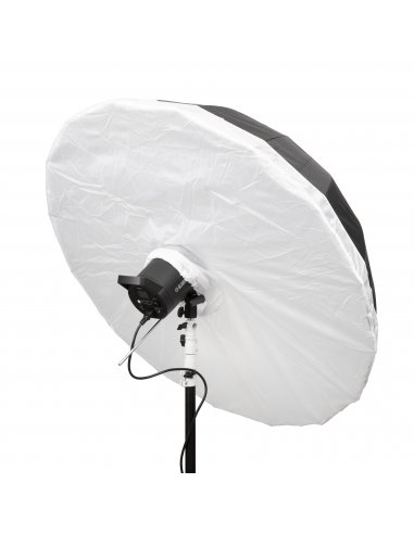 GlareOne ORB 110 Silver - deep umbrella with...