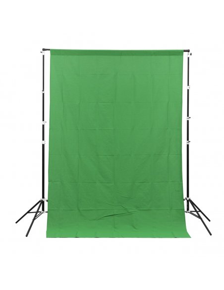 GlareOne Green Screen - green fabric backdrop 1,8x3 m