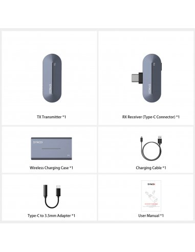 Synco P1T bezprzewodowy system mikrofonowy...