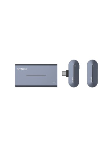 Synco P1T wirelles system USB-C grey-blue