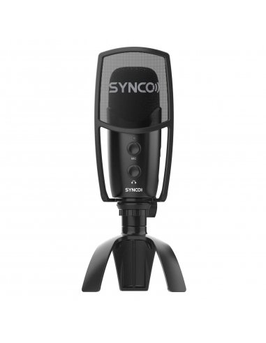 Synco V2 mikrofon USB z filtrem POP i odsłuchem...