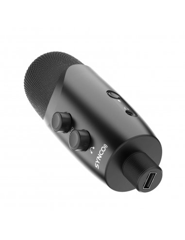 Synco V2 mikrofon USB z filtrem POP i odsłuchem...