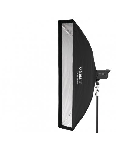 GlareOne Softbox 35x140 PRO - zestaw z gridem