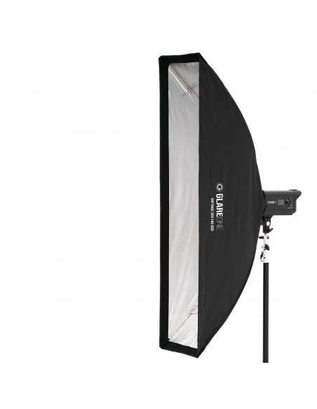 GlareOne Softbox 35x140 PRO Kit - grid included