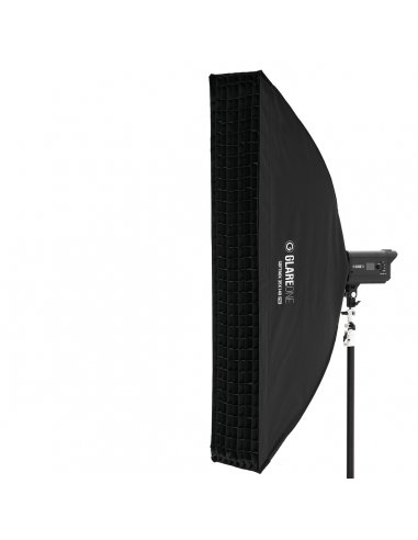 GlareOne Softbox 35x140 PRO - zestaw z gridem