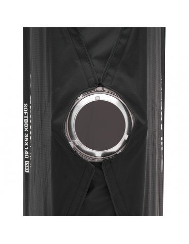 GlareOne Softbox 35x140 PRO - zestaw z gridem