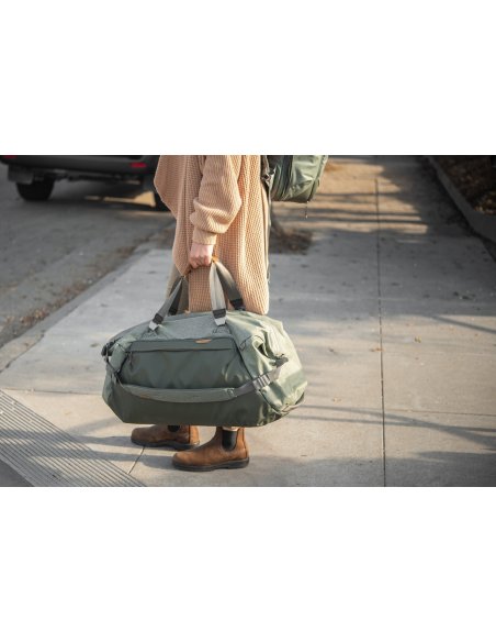 Torba Peak Design Travel Duffel 65L Sage – szarozielona