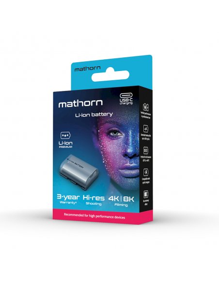 Bateria Mathorn MB-221 2250mAh USB-C zamiennik NP-FZ100 (EOL)