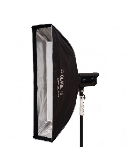 GlareOne Softbox 25x100 PRO Kit - grid included