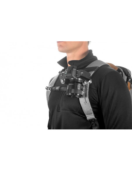 Uchwyt Peak Design Capture V3 z płytką standard - srebrny