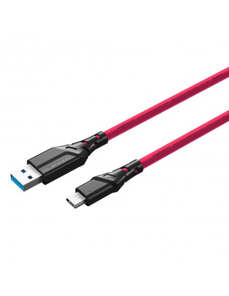 Mathorn tethering cable MTC-500M 5m 10Gbps 60W USB C-A Magenta