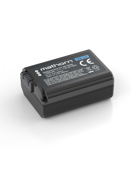Mathorn battery MB-121 1100mAh USB-C for NP-FW50