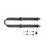 Pasek na szyję lub ramię SLIDE LITE BLACK v3 czarny do...